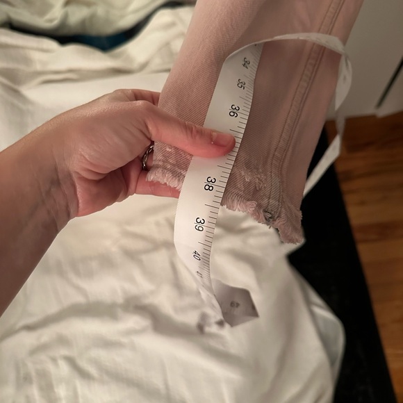 Rag and Bone boot jeans in light pink - Picture 2 of 5